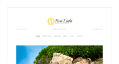 Desktop Screenshot of firstlightdoula.com